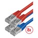 Elektrische toebehoren voor verlichtingsarmaturen Toebehoren Esylux Kabel CABLE-SET RJ45 5m TW x8 EC10431203